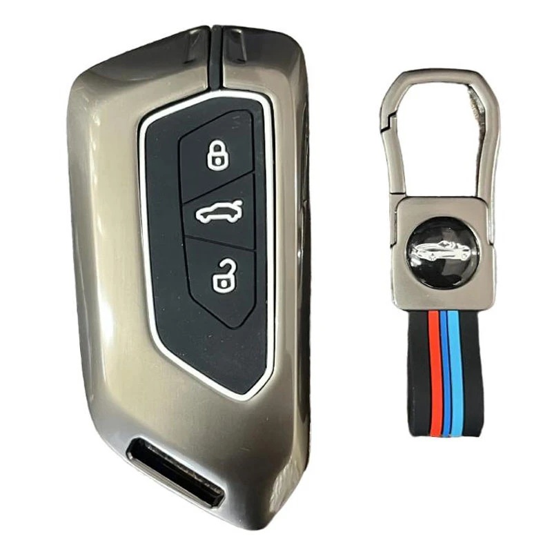 کاور ریموت و سوییچ خودرو چیکال مدل فلزی کد P-775 مناسب برای فولکس واگن ID4
