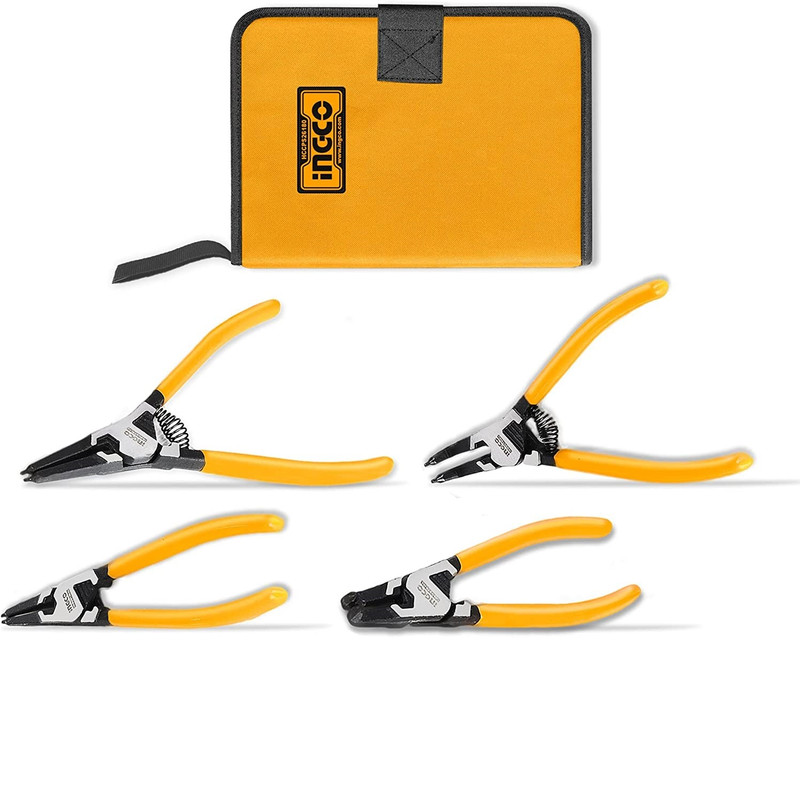 انبر خار باز کن و انبر خار جمع کن اینکو مدل HCCPS26125 سایز 5 اینچ مجموعه 4 عددی