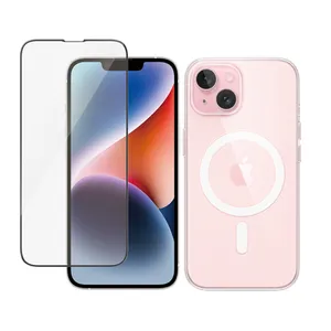 Ultimate Shield Magsafe Full Cover Suitable for Apple iPhone 13 Mobile Phone with Screen protector