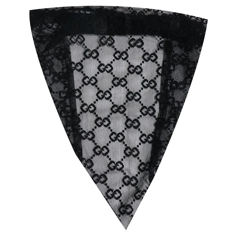 دستمال سر زنانه مدل توری مثلثی کد 9895