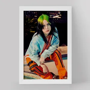 تابلو خندالو مدل بیلی آیلیش Billie Eilish کد 19154