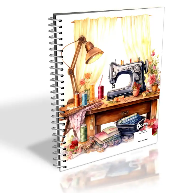 دفتر خیاطی مستر راد طرح مزون کد 2575 fiory