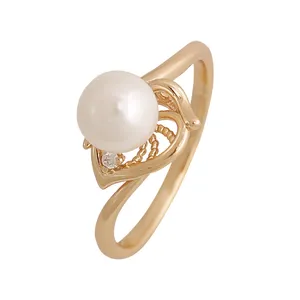 انگشتر زنانه ژوپینگ مدل مروارید کد R3022