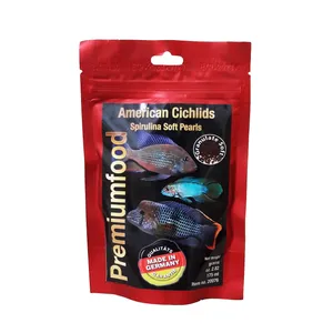 غذا ماهی پریمیوم فود مدل CICHLIDS کد 011 وزن 140 گرم