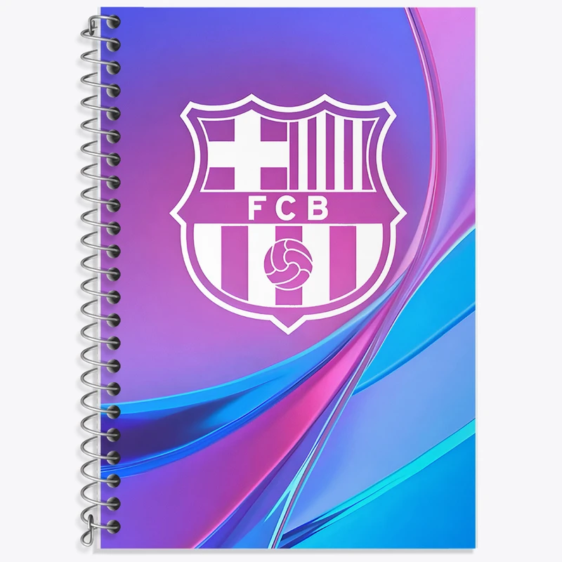 دفتر لغت 50 برگ خندالو طرح بارسلونا (Barcelona) کد F6866