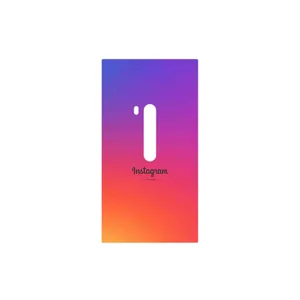 MAHOOT Instagram Cover Sticker for Nokia Lumia 920