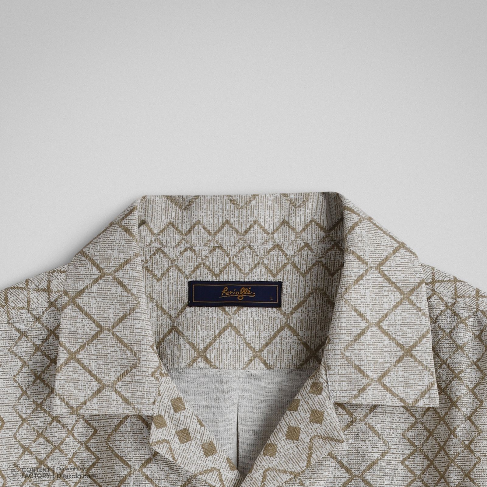 پیراهن آستین کوتاه یقه برگردان مردانه فریولی مدل 111201602 -  - 3