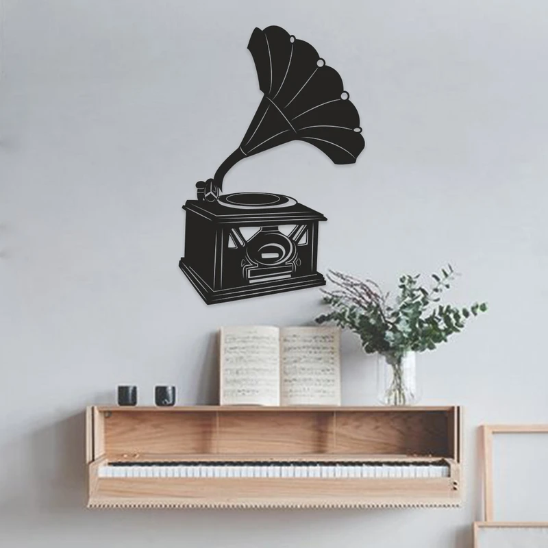 استیکر مدل گرامافون