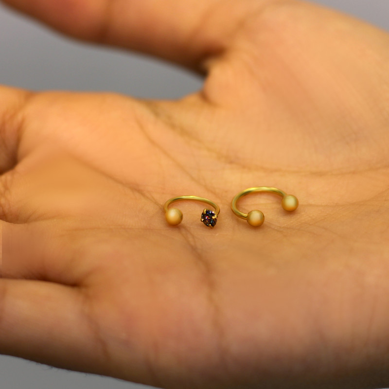 پیرسینگ بدن زنانه پایتخت مدل PS992 مجموعه 2 عددی