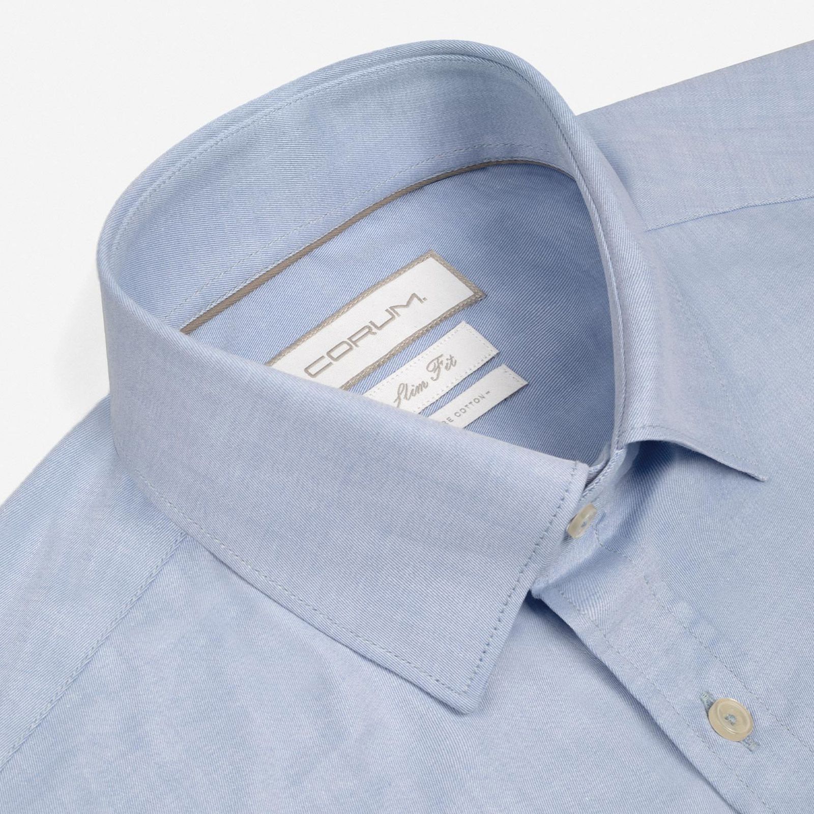 پیراهن آستین بلند یقه برگردان مردانه کروم مدل 2510116 - - 3