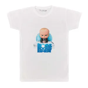 تی شرت بچگانه پرمانه طرح بچه رئیس کد pmt.4174