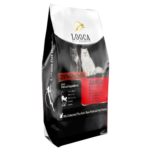 غذای خشک گربه لوکا مدل Beef And Rice وزن 2 کیلوگرم