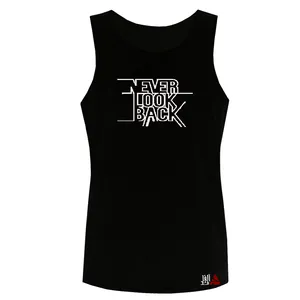 تاپ مردانه مدل  Nevr look back کد b022 رنگ مشکی 