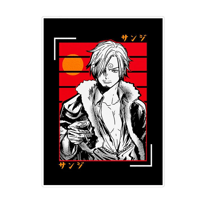 استیکر تزئینی موبایل و تبلت ماسا دیزاین مدل SM09 ANIME