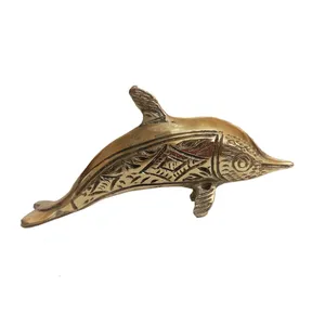 مجسمه برنجی مدل دلفین کد 270