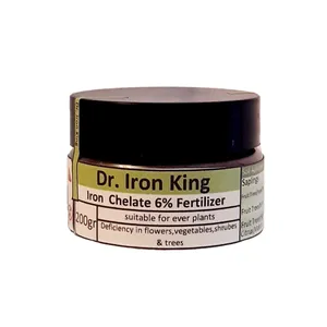 کود پودری  آهن کلات 6% دکتر آیرن کینگ مدل  FULL01 وزن 200 گرم