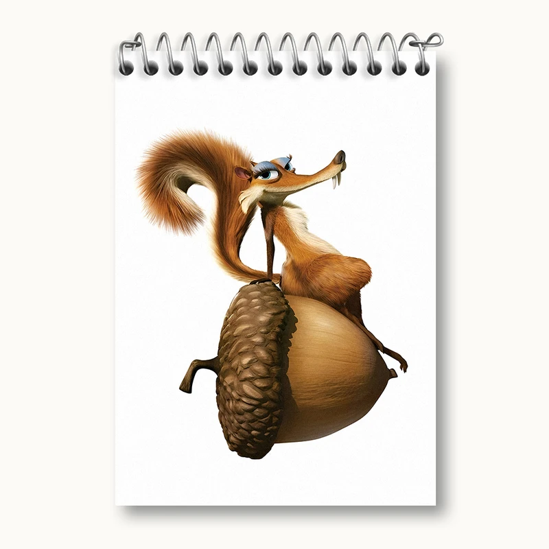 دفتر یادداشت 50 برگ خندالو طرح عصر یخبندان کد N2876