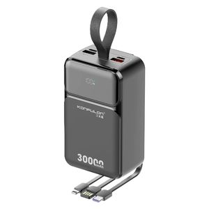 پاوربانک کانفلون مدل A55Q ظرفیت 30000 میلی آمپر ساعت