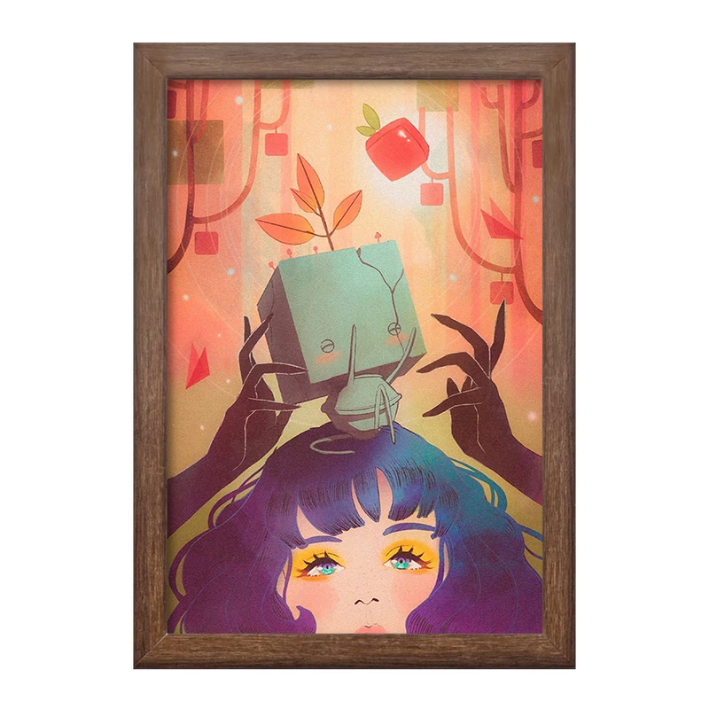 تابلو خندالو طرح بازی گریس (Gris) کد 35542