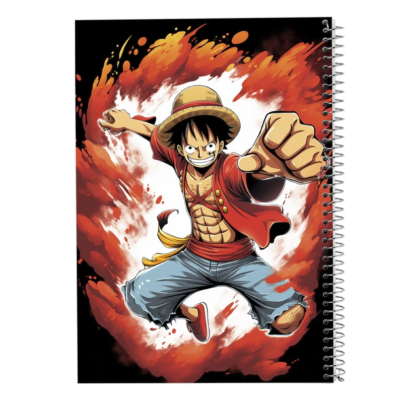 دفتر ژورنال نویسی 50 برگ مدوپد مدل نقطه ای طرح وان پیس One Piece کد DF11666