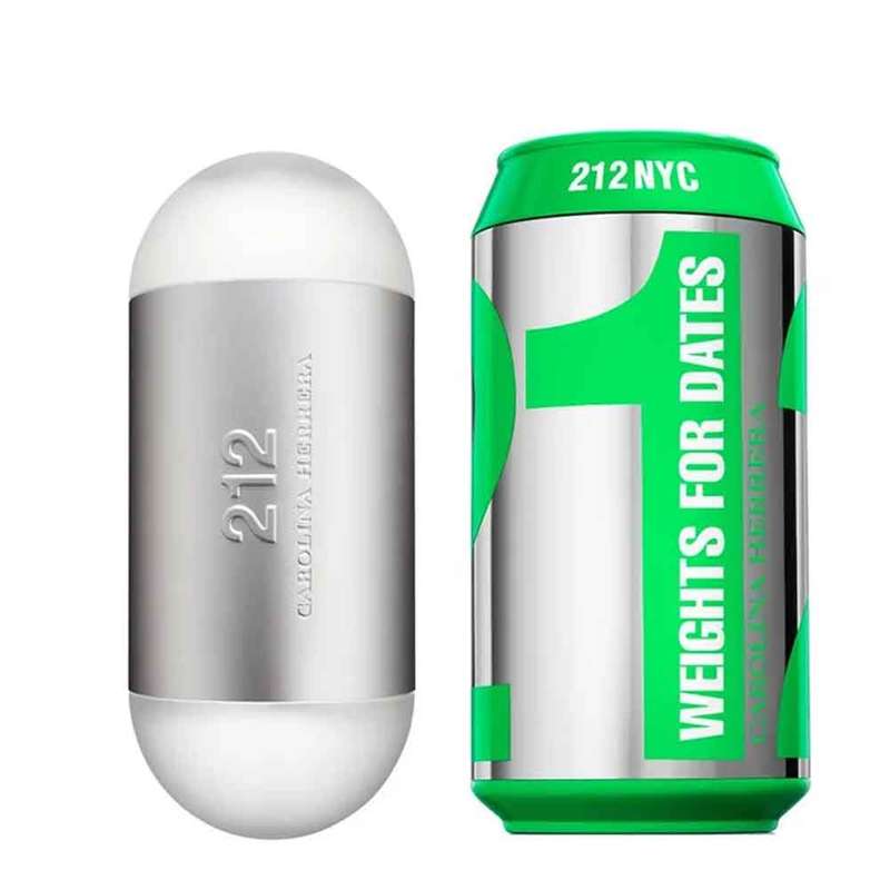 ادو تویلت زنانه کارولینا هررا مدل 212 Weights For Dates حجم 100 میلی لیتر