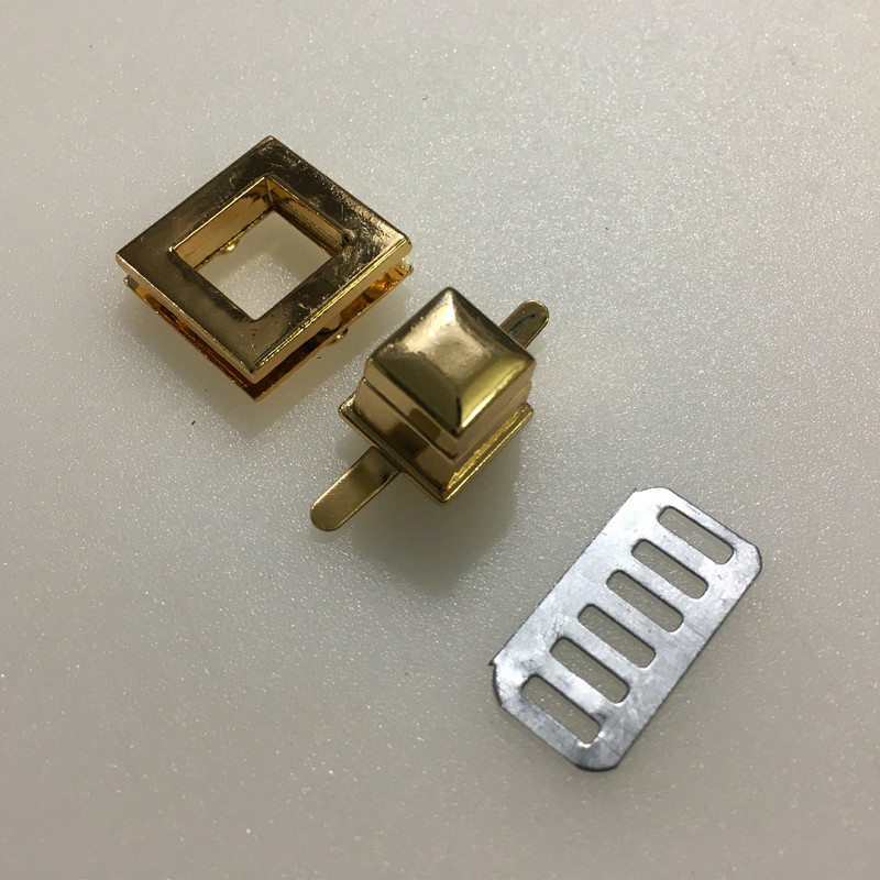 قفل پیچی کیف مدل Lock-Square-Gd قفل پیچی کیف مدل Lock-Square-Gd