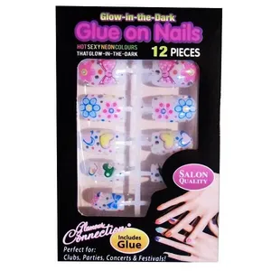 ناخن مصنوعی بچگانه مدل g5 بسته 12 عددی