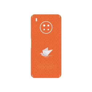 MAHOOT Minimalist origami bird Cover Sticker for Huawei Y9a
