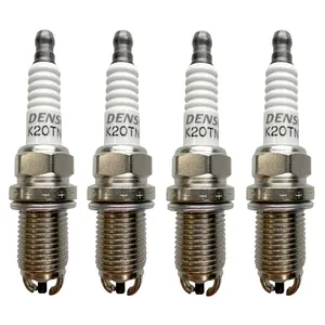 شمع خودرو دو پلاتین دنسو مدل K20TNR پایه کوتاه مناسب برای تویوتا کمری بسته 4 عددی