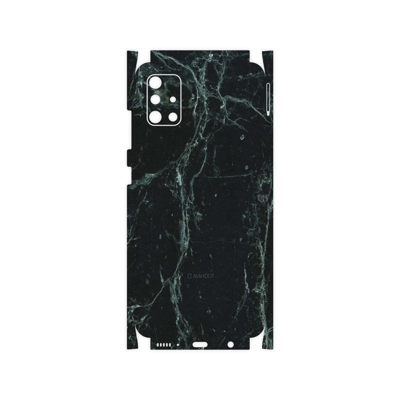 برچسب پوششی ماهوت مدل Graphite-Green-Marble-FullSkin مناسب برای گوشی موبایل سامسونگ Galaxy A51