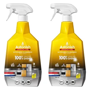 اسپری پاک کننده سطوح آشپزخانه استونیش مدل Multi-Surface Premium حجم 750 میلی لیتر مجموعه 2 عددی