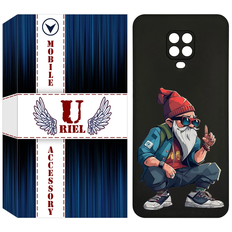 کاور یوریل مدل KSH کد 48 طرح پیرمرد مناسب برای گوشی موبایل شیائومی Redmi Note 9S / Redmi Note 9 Pro / Redmi Note 9 Pro Max