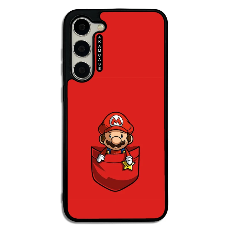 کاور آکام مدل AMC-WSGS23P-SUPER MARIO3 مناسب برای گوشی موبایل سامسونگ Galaxy S23 Plus