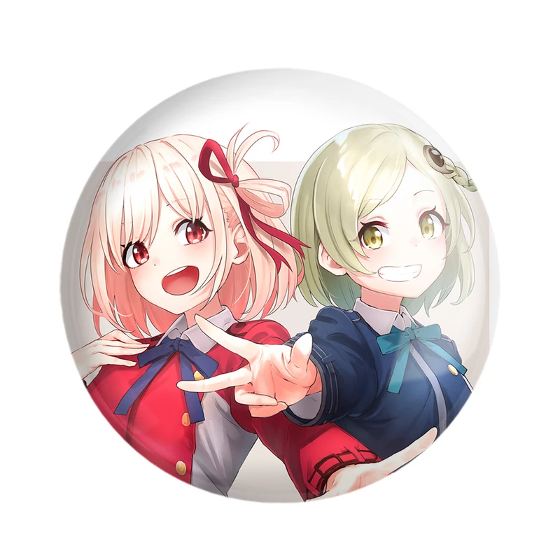 مگنت خندالو مدل ساکورا و چیساتو انیمه لیکوریس ریکویل Lycoris Recoil  کد 23044