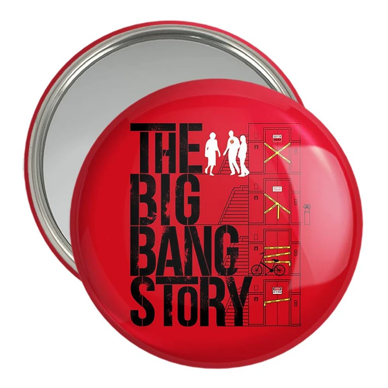 آینه جیبی خندالو مدل سریال تئوری بیگ بنگ The Big Bang Theory  کد 13311