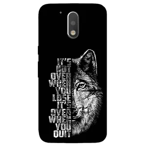 Megafone Wolf 1894 Cover For Motorola Moto G4