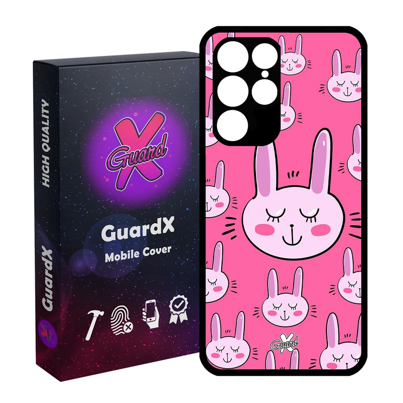 کاور گارد ایکس طرح Rabbit مدل Glass10135 مناسب برای گوشی موبایل سامسونگ Galaxy S22 Ultra