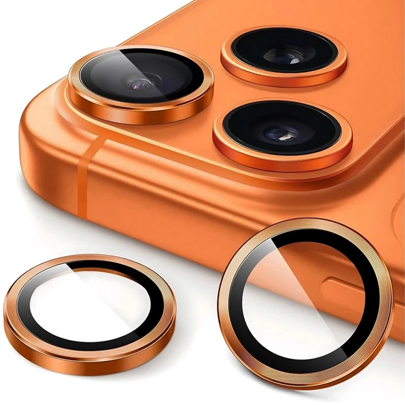 محافظ لنز دوربین فلزی مسیر مدل High Quality مناسب برای گوشی موبایل اپل iPhone 17 Pro / 17 Pro Max