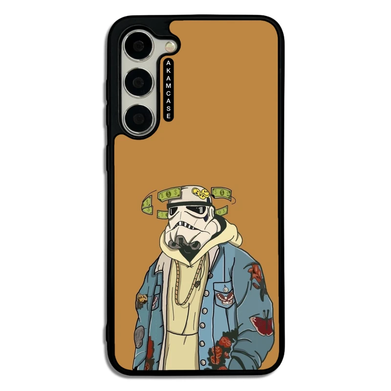 کاور آکام مدل AMC-WSGS23P-STAR WARS7 مناسب برای گوشی موبایل سامسونگ Galaxy S23 Plus