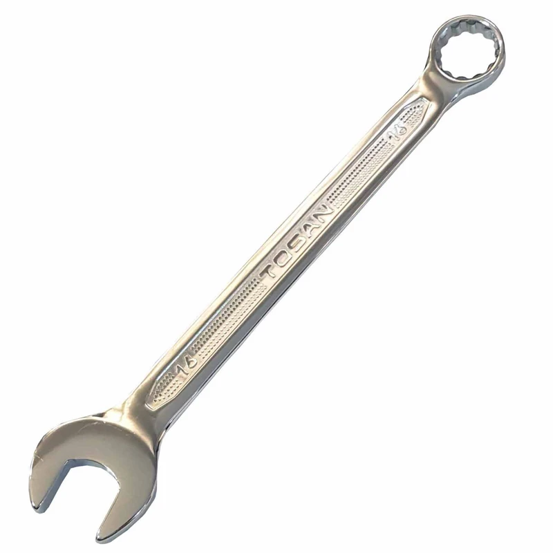 آچار یکسر تخت و یکسر رینگی توسن مدل TI101-16 سایز 16 میلی متر