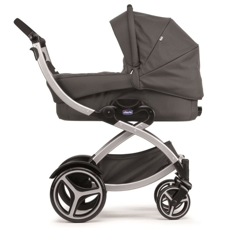 ست کالسکه و کریر چیکو مدل Chicco Artic Semi Rigid Carrycot - Anthracite