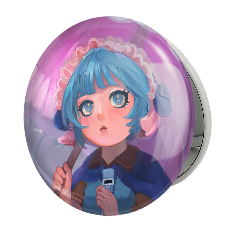 آینه جیبی خندالو طرح مارلوک انیمه ساخته شده در پرتگاه Made in Abyss مدل تاشو کد 22100 