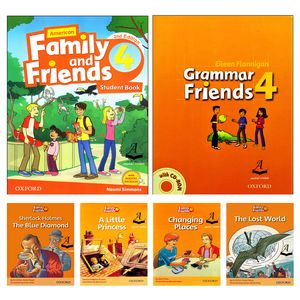 نقد و بررسی کتاب Family and Friends 4 اثر جمعی از نویسندگان انتشارات آرماندیس شش جلدی توسط خریداران