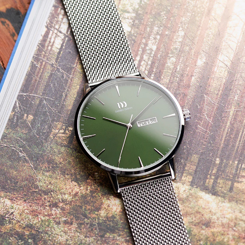 ساعت مچی عقربه‌ای مردانه کواترز دنیش دیزاین مدل IQ77Q1267