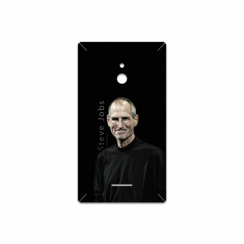 برچسب پوششی ماهوت مدل Steve Jobs مناسب برای گوشی موبایل نوکیا XL