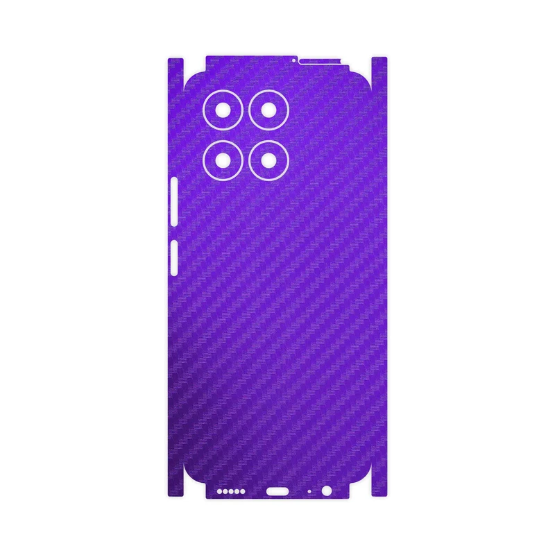 برچسب پوششی ماهوت مدل Purple-Fiber-FullSkin مناسب برای گوشی موبایل آنر X6a