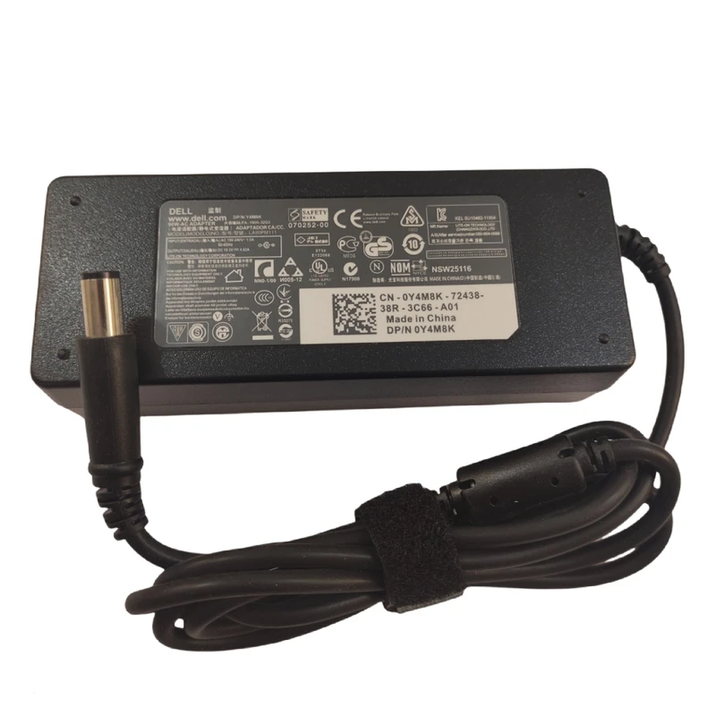 شارژر لپ تاپ 19.5 ولت 4.62 آمپر مدل Y4M8K