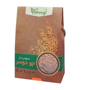 جو دوسر سبوس دار زیستفا - 300 گرم