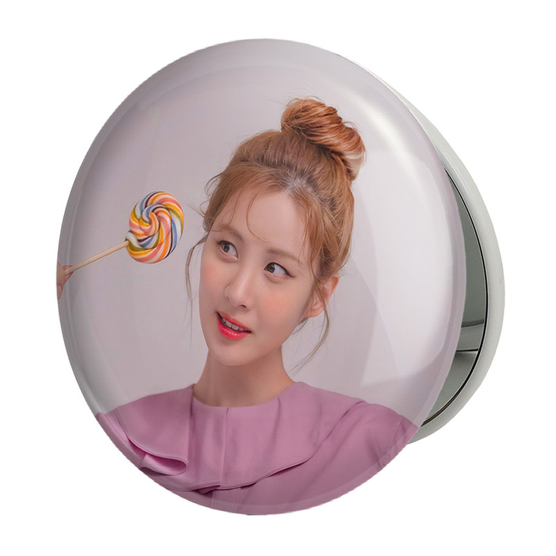 آینه جیبی خندالو طرح سوهیون گروه گرلز جنریشن Girls Generation مدل تاشو کد 21732 