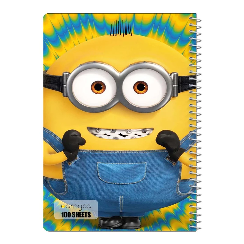 دفتر مشق 100 برگ سیمی کارنیکا طرح من نفرت انگیز Despicable Me کد 13154